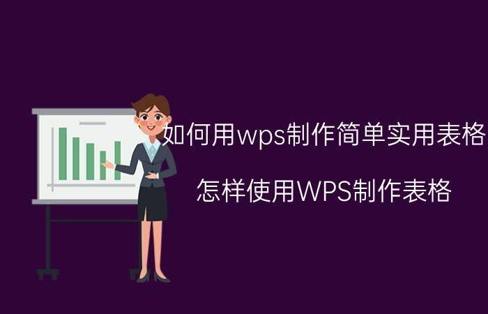 如何用wps制作简单实用表格 怎样使用WPS制作表格？